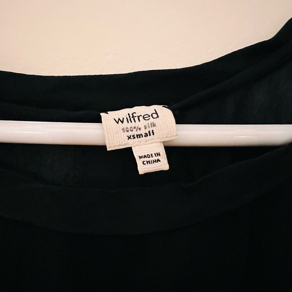 SOLD-Aritzia Silk Sheer Oversized T-shirt Dress - Picture 3 of 3